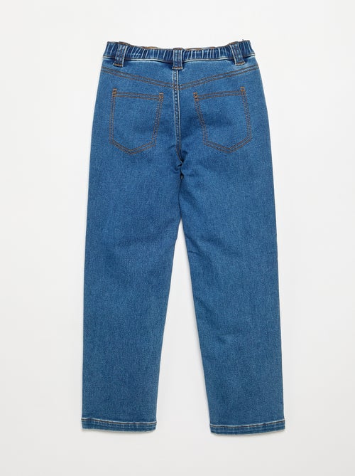 Jeans con cintura regolabile - collezione facile da indossare - Kiabi Jeans con cintura regolabile - collezione facile da indossare - Kiabi