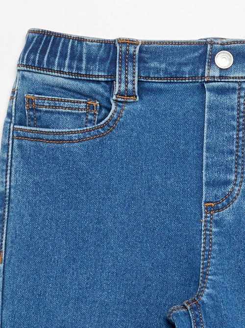 Jeans con cintura regolabile - collezione facile da indossare - Kiabi Jeans con cintura regolabile - collezione facile da indossare - Kiabi