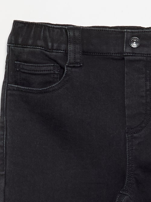 Jeans con cintura regolabile - collezione facile da indossare - Kiabi Jeans con cintura regolabile - collezione facile da indossare - Kiabi