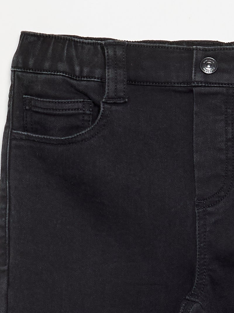 Jeans con cintura regolabile - collezione facile da indossare Grigio - Kiabi