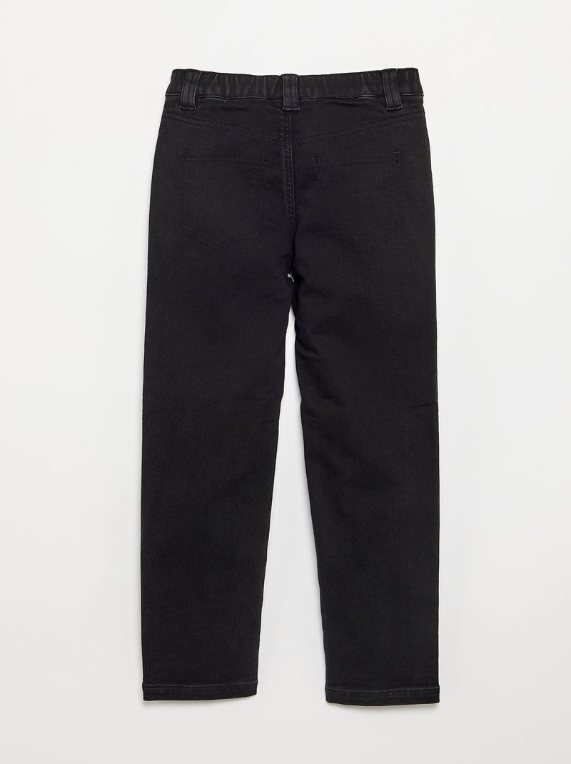 Jeans con cintura regolabile - collezione facile da indossare Grigio - Kiabi
