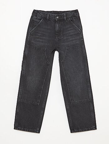 Jeans con dettagli cut-out sulle ginocchia