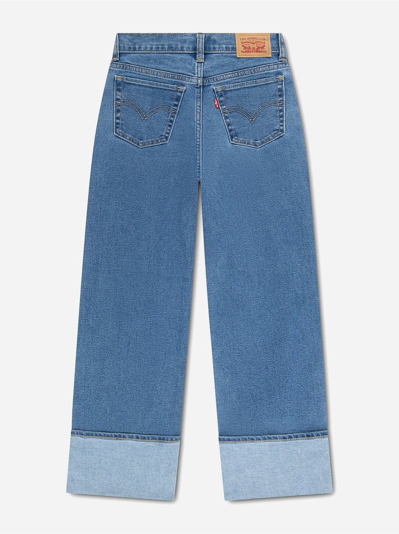 Jeans con risvolto - levi's kids Blu denim - Kiabi