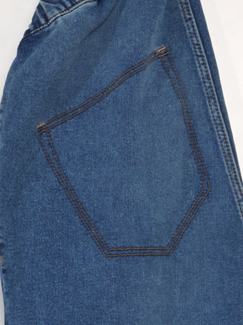 Jeans con vita elasticizzata - collezione facile da indossare - Kiabi