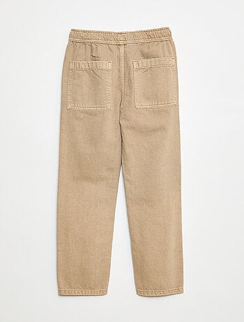Jeans con vita elasticizzata