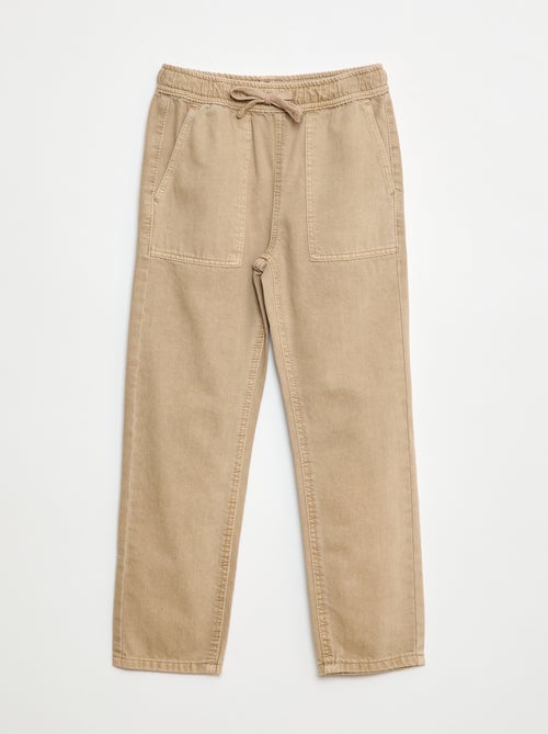 Jeans con vita elasticizzata - Kiabi