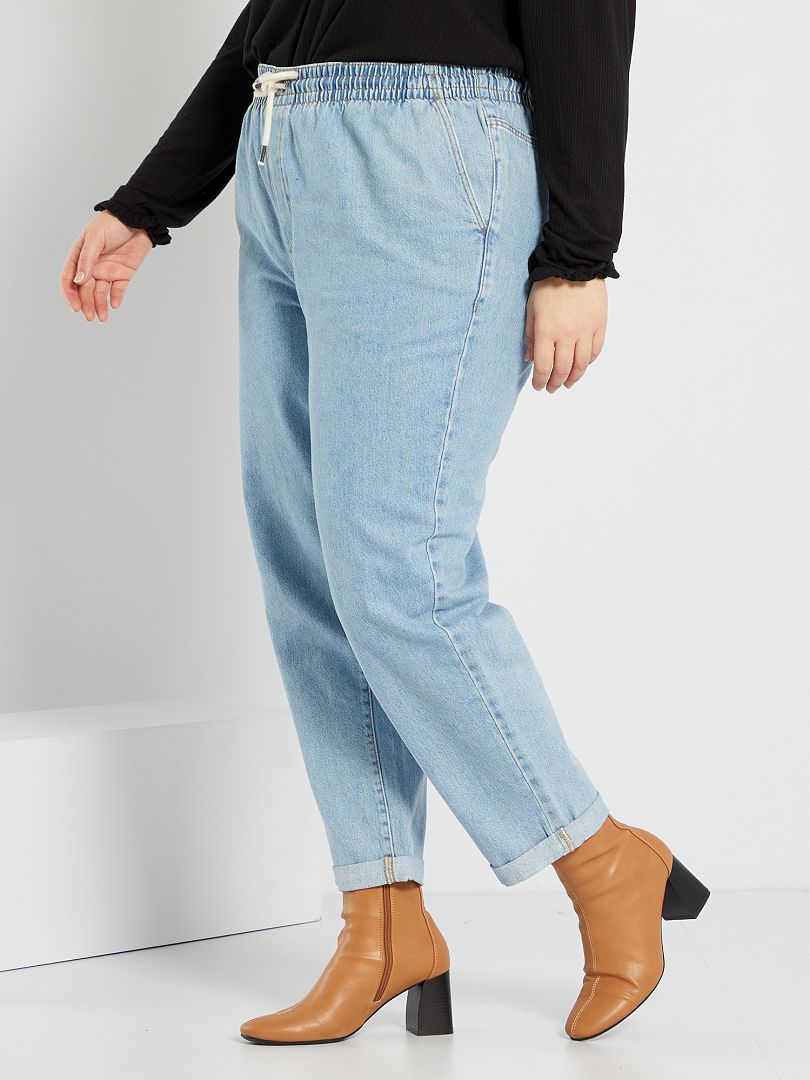 Jeans con vita elasticizzata blu Kiabi 22.00€