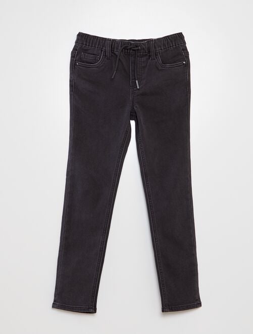 Jeans con vita elasticizzata e cordoncini - Kiabi