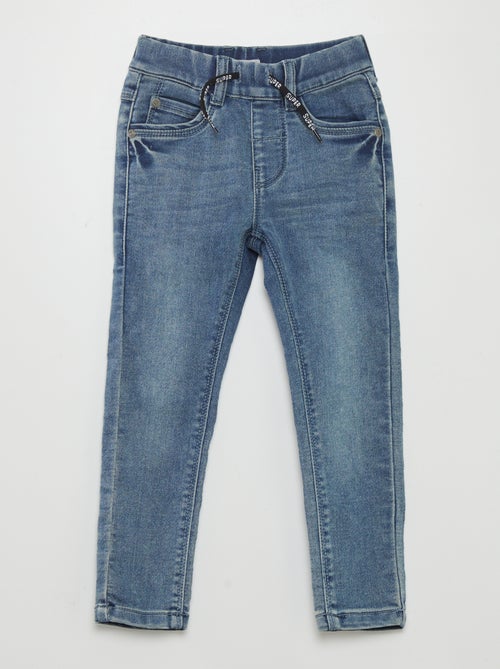Jeans con vita elasticizzata e cordoncino - Kiabi