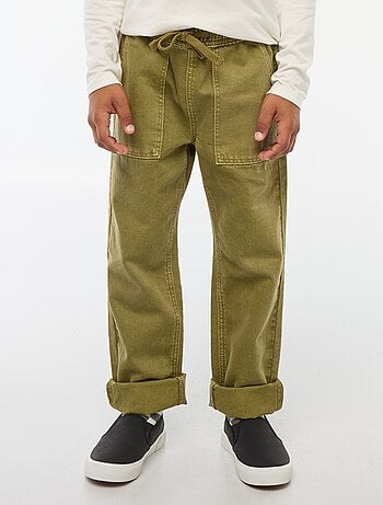 Jeans con vita elasticizzata