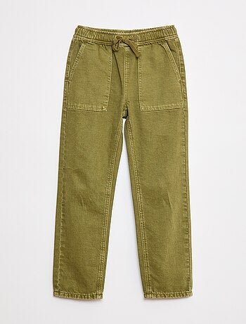 Jeans con vita elasticizzata