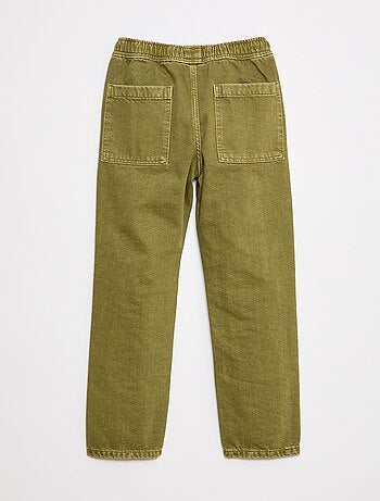 Jeans con vita elasticizzata