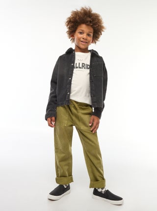 Jeans con vita elasticizzata