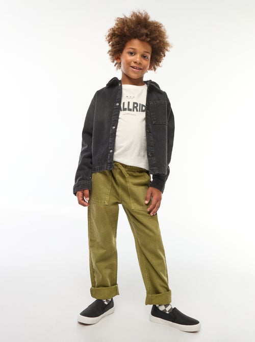 Jeans con vita elasticizzata - Kiabi