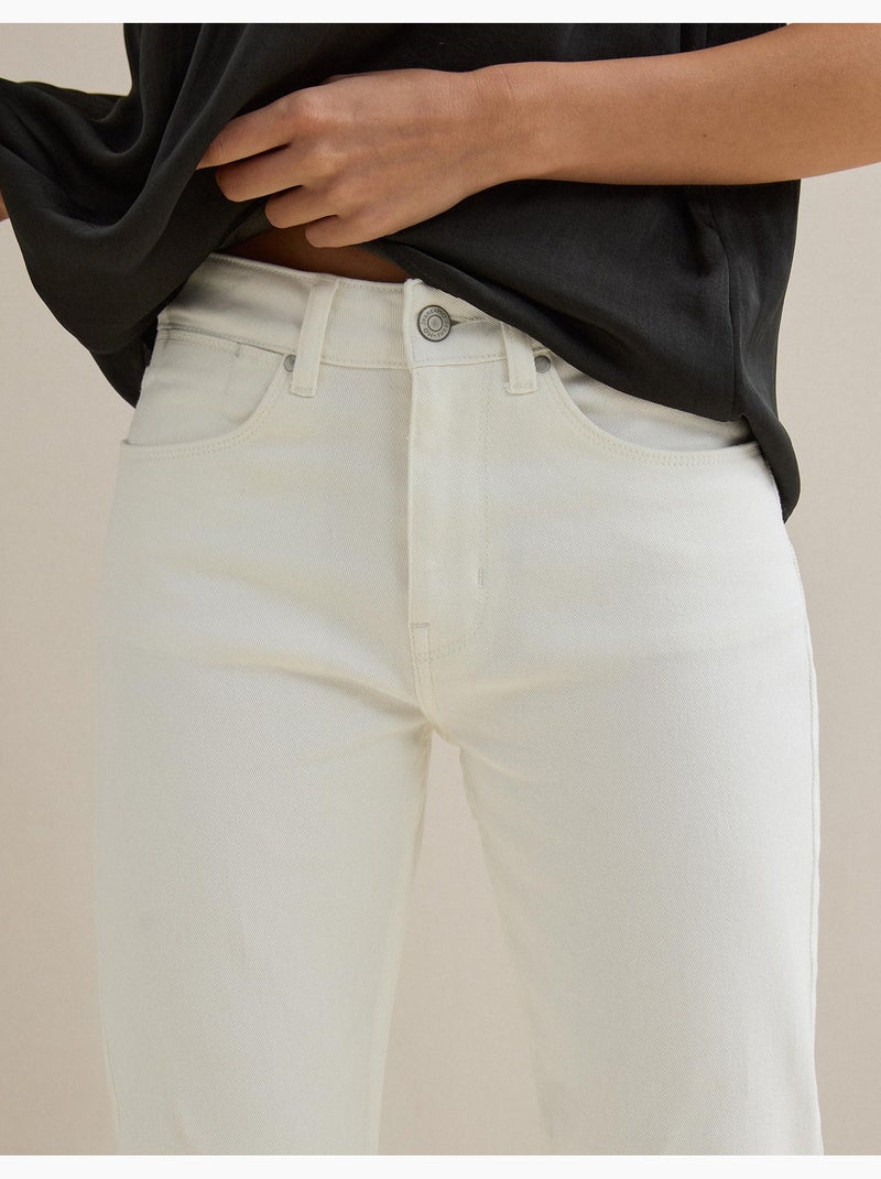 Jeans Corti Dritti, MO Fashion Bianco - Kiabi