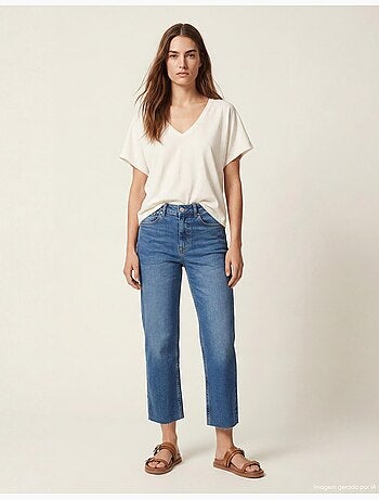 Jeans Corti Dritti, MO Fashion