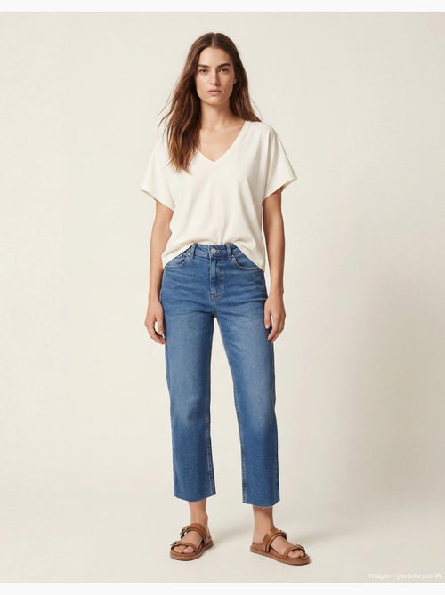 Jeans Corti Dritti, MO Fashion - Kiabi Jeans Corti Dritti, MO Fashion - Kiabi