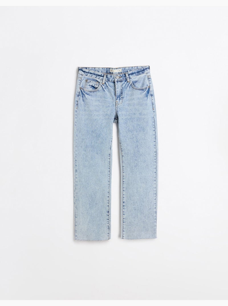 Jeans corti dritti, MO Fashion Blu - Kiabi