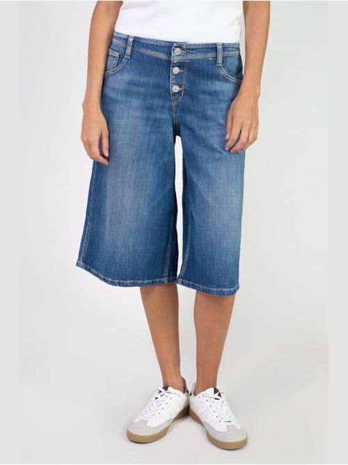 Jeans cropped bermuda LAURA - Kiabi Jeans cropped bermuda LAURA - Kiabi