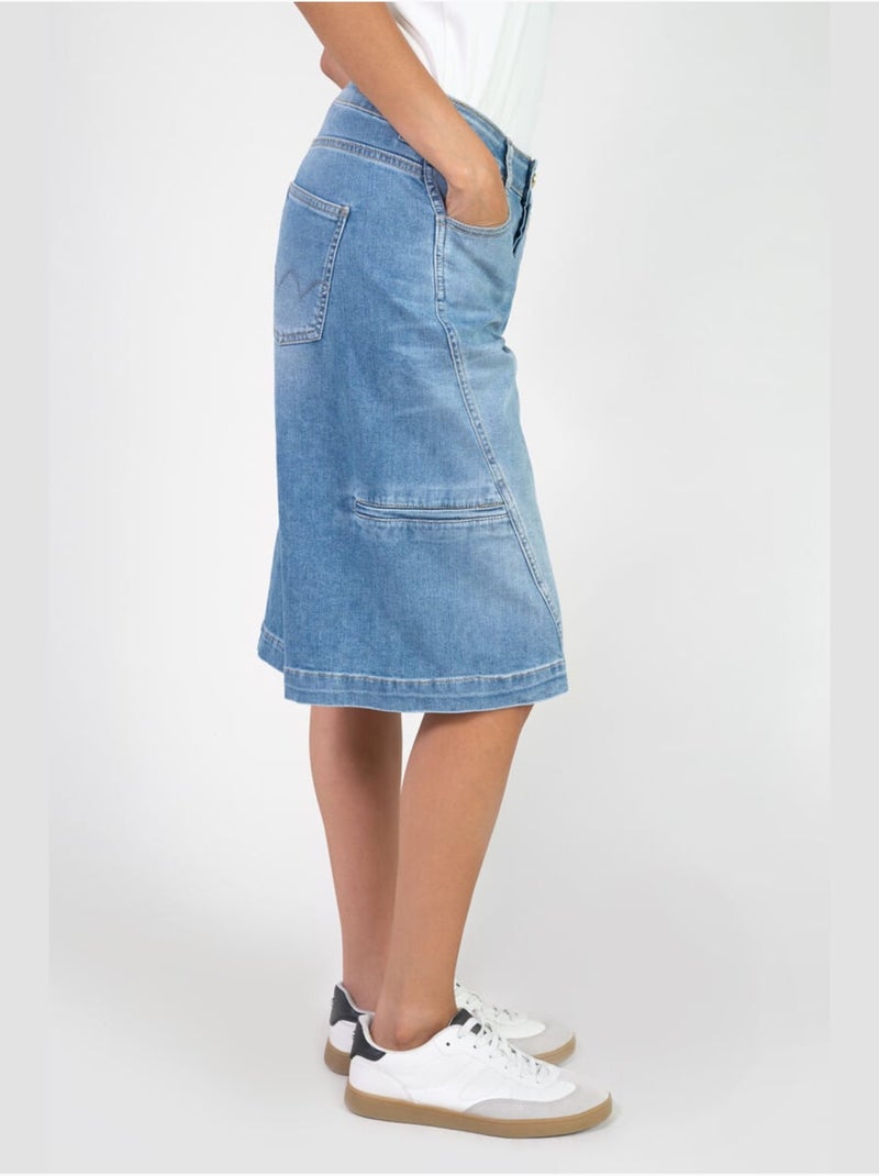 Jeans cropped bermuda LOLO TWI Blu - Kiabi