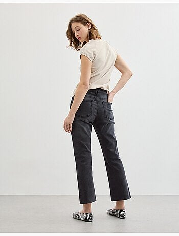 Jeans 'cropped flare', mo fashion