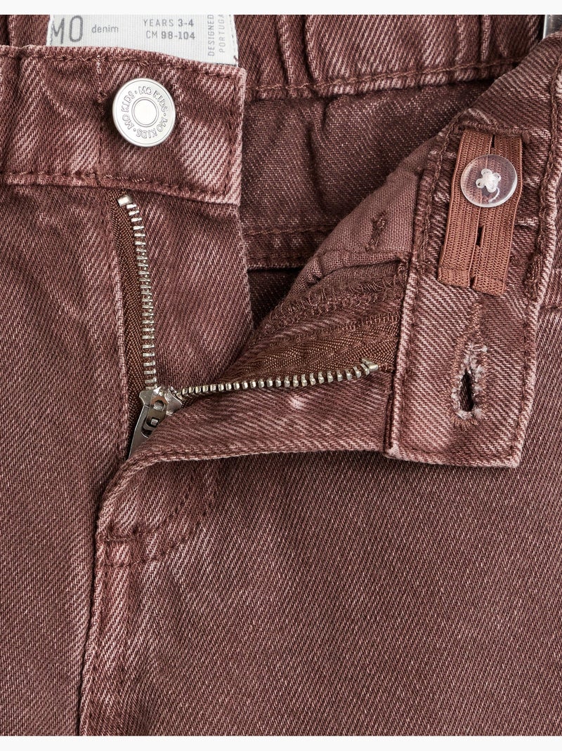 Jeans culotte, mo fashion Marrone - Kiabi