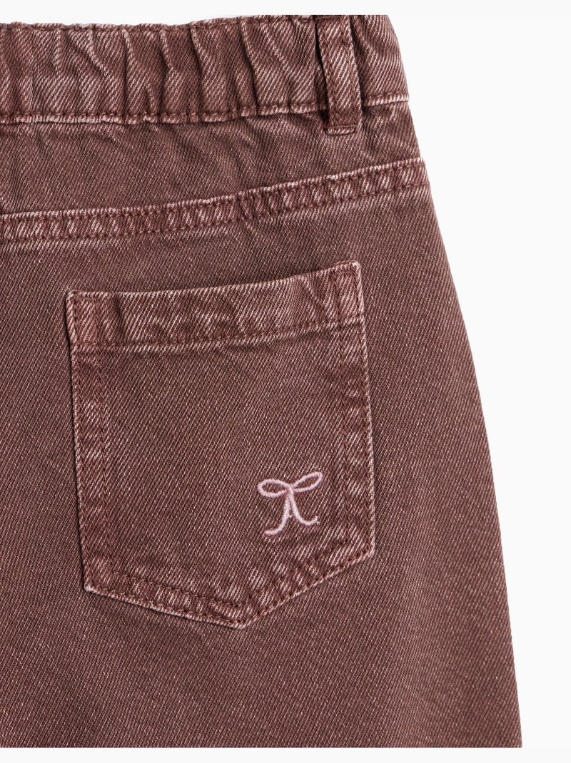 Jeans culotte, mo fashion Marrone - Kiabi