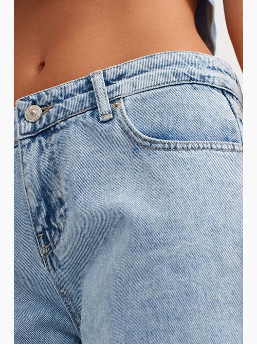 Jeans da donna a vita alta a gamba ampia dilvin - Kiabi Jeans da donna a vita alta a gamba ampia dilvin - Kiabi