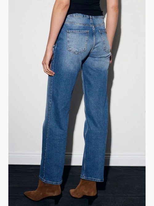 Jeans da donna a vita alta a gamba ampia dilvin - Kiabi Jeans da donna a vita alta a gamba ampia dilvin - Kiabi