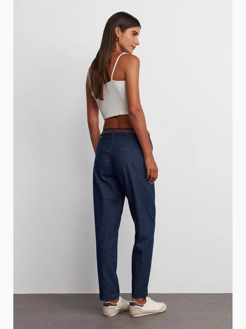 Jeans da donna a vita alta a gamba dritta dilvin - Kiabi Jeans da donna a vita alta a gamba dritta dilvin - Kiabi