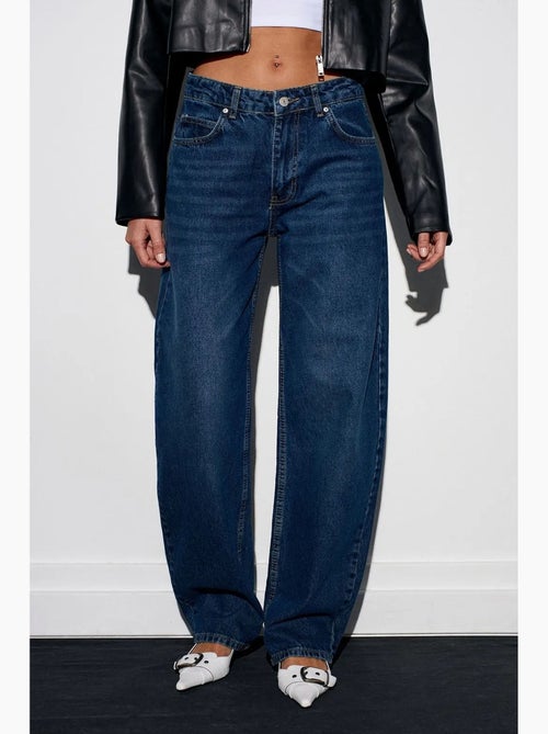 Jeans da donna a vita bassa a gamba ampia dilvin - Kiabi Jeans da donna a vita bassa a gamba ampia dilvin - Kiabi