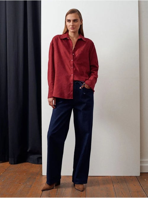 Jeans da donna a vita media a gamba dritta dilvin - Kiabi Jeans da donna a vita media a gamba dritta dilvin - Kiabi