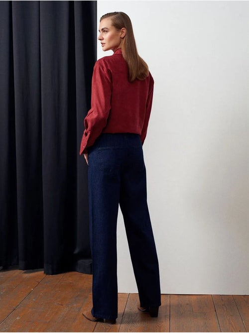 Jeans da donna a vita media a gamba dritta dilvin - Kiabi Jeans da donna a vita media a gamba dritta dilvin - Kiabi