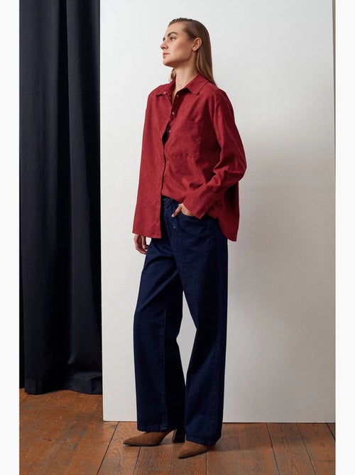 Jeans da donna a vita media a gamba dritta dilvin - Kiabi Jeans da donna a vita media a gamba dritta dilvin - Kiabi