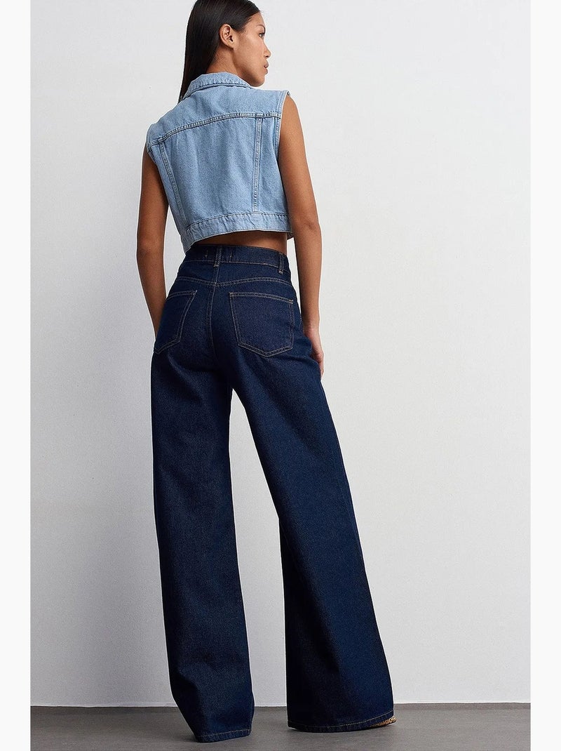 Jeans da donna dilvin Blu oltremare - Kiabi
