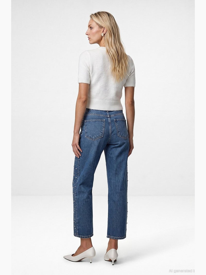 Jeans da donna dilvin Blu zaffiro - Kiabi