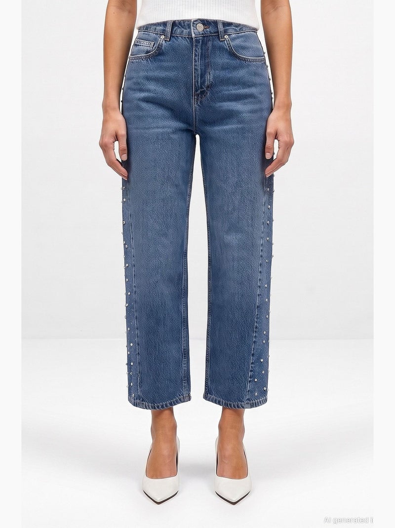 Jeans da donna dilvin Blu zaffiro - Kiabi