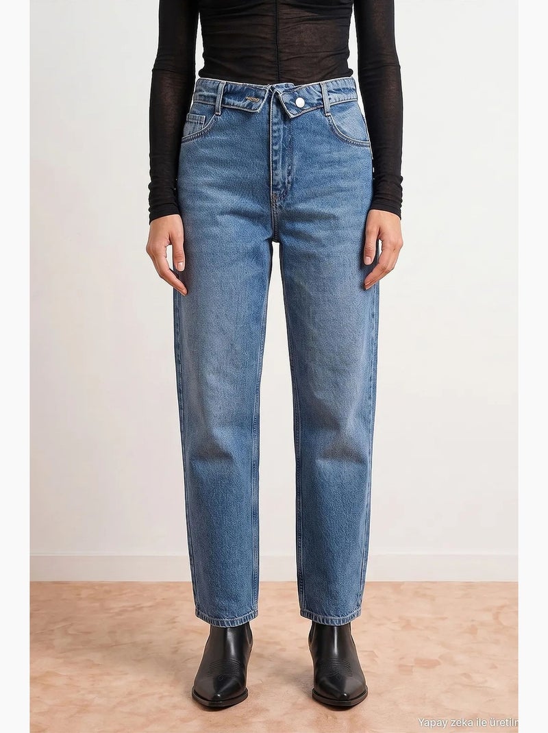 Jeans da donna dilvin Blu zaffiro - Kiabi