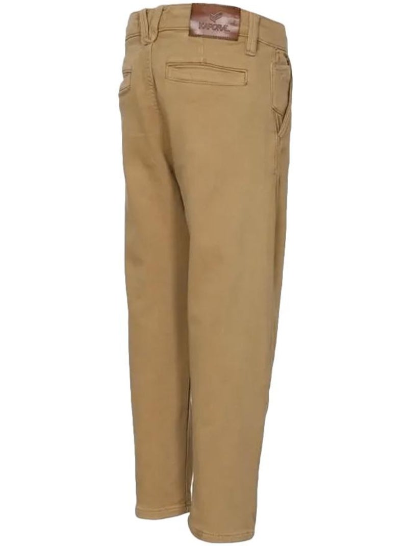 Jeans da ragazzo kaporal Marrone cappuccino - Kiabi