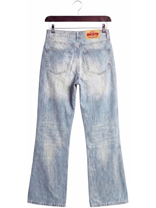 Jeans da uomo a zampa a vita media giesto - Kiabi Jeans da uomo a zampa a vita media giesto - Kiabi