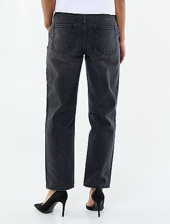 Jeans denim straight in cotone