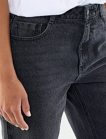 Jeans denim straight in cotone