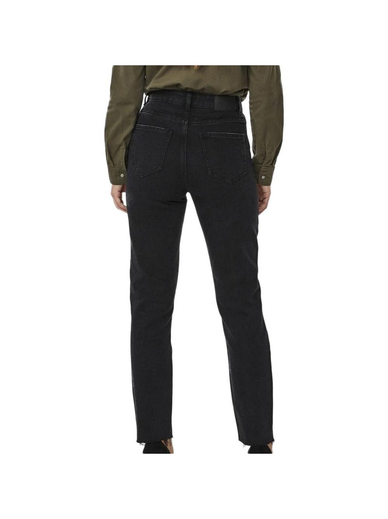 Jeans Donna a Vita Alta Vero Moda Nero - Kiabi