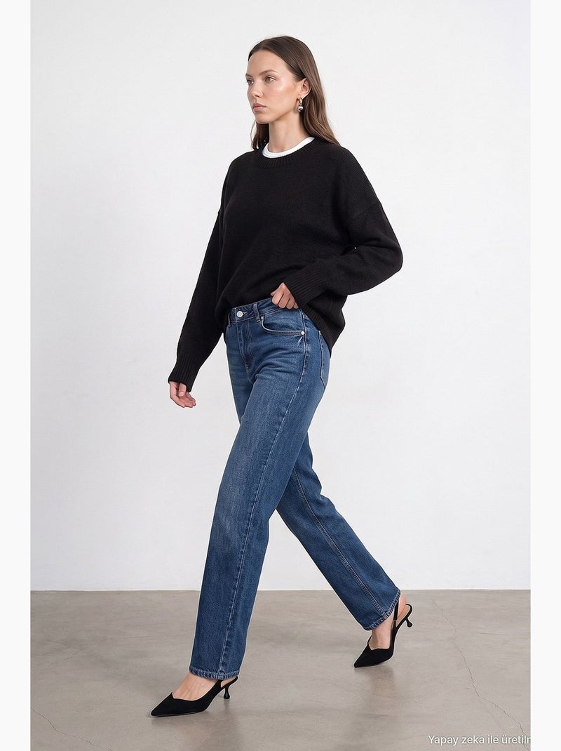 Jeans donna dilvin Blu zaffiro - Kiabi