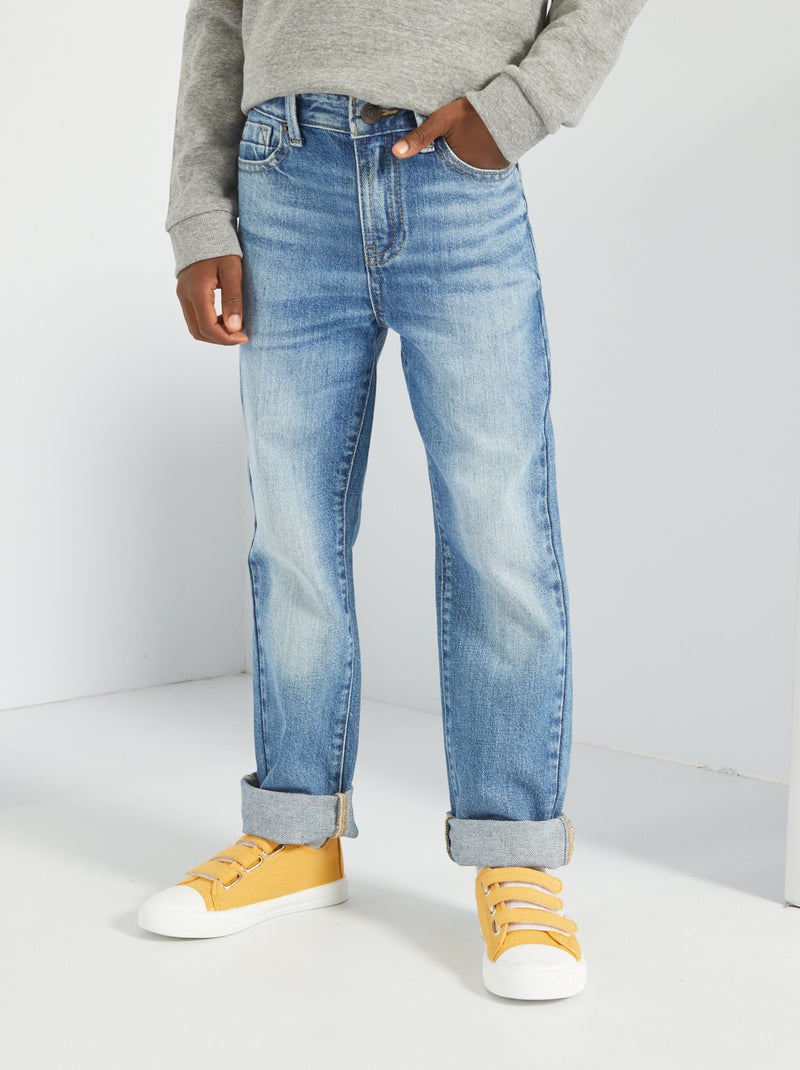 Jeans dritti - 5 tasche BLU - Kiabi