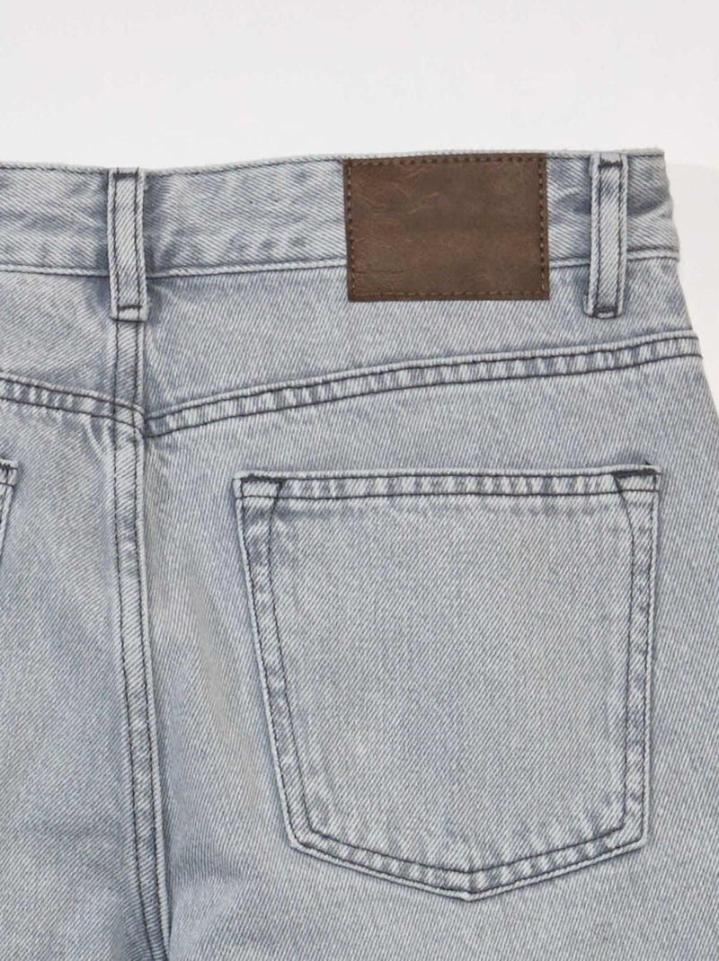 Jeans dritti - L32 GRIGIO - Kiabi