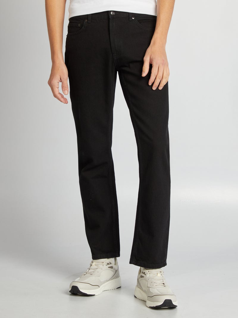 Jeans dritti - L34 NERO - Kiabi