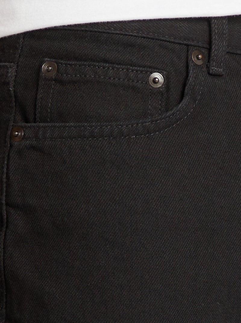 Jeans dritti - L34 NERO - Kiabi