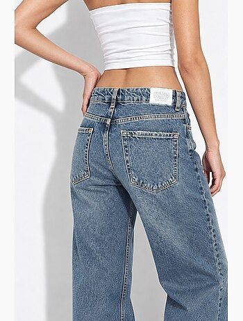 Jeans dritti a gamba larga in denim h92 hiccup