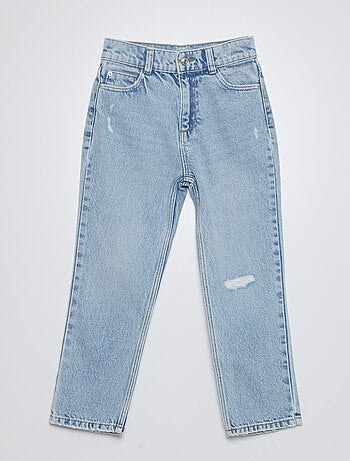 Jeans dritti a vita alta